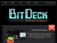 Tablet Screenshot of bitdeck.com